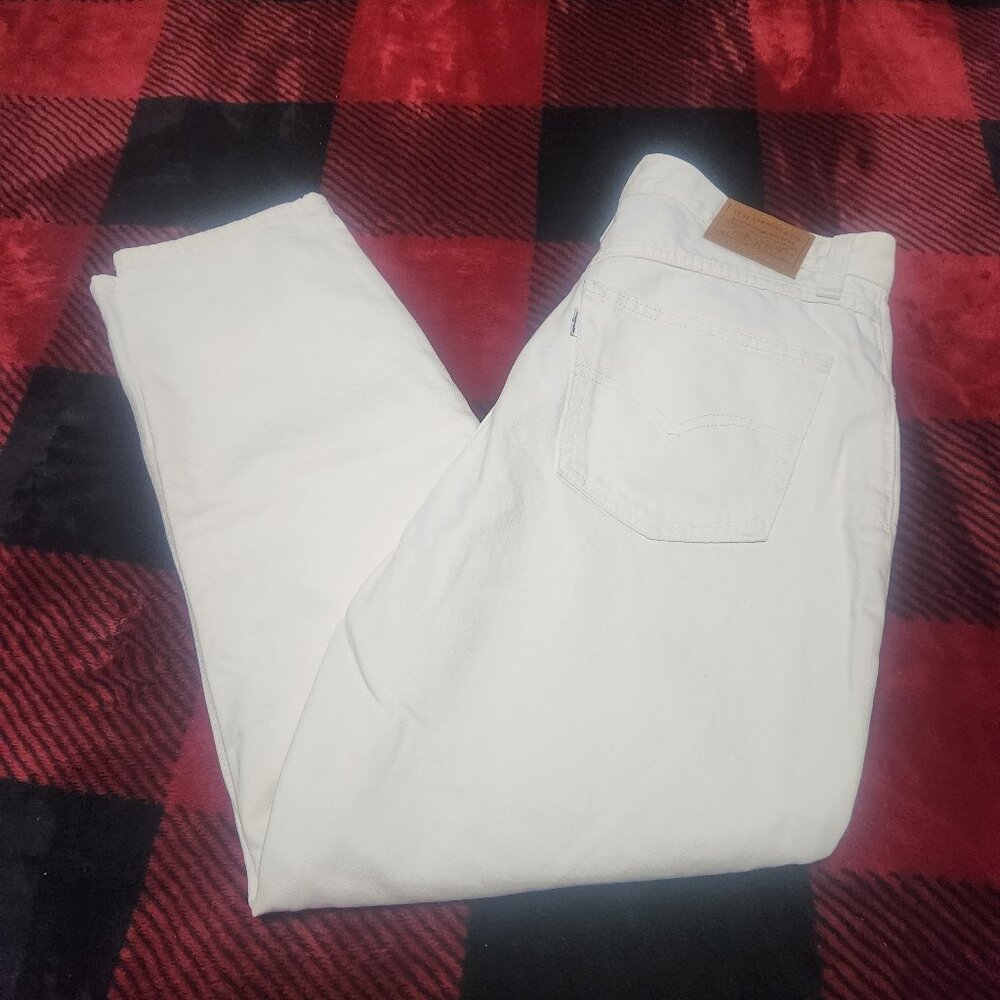 Levi's 80's Mom Jeans White Size 31/12